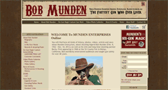 Desktop Screenshot of bobmunden.com